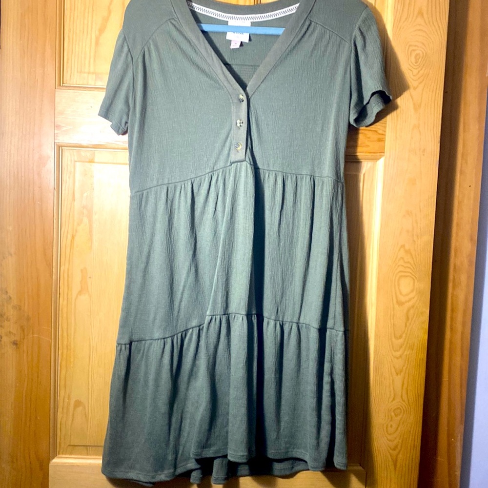 Knox rose green dress